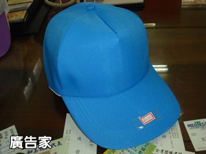 高級斜紋布便帽/廣告帽/鴨舌帽/選舉帽-全藍色